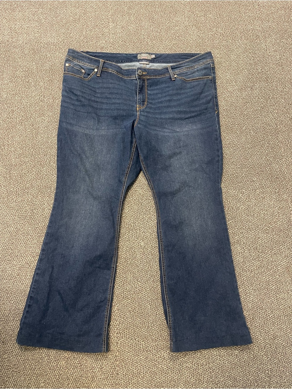 Torrid Luxe Slim Boot Super Stretch Jeans Dark Wash Size 22R Plus Size